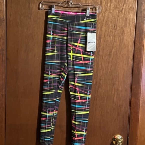 ASICS Little Girl Printed Legging--Size [5] - Picture 1 of 3
